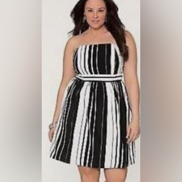 strapless dress size 18